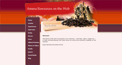 Desktop Screenshot of amma.getacustomsite.com